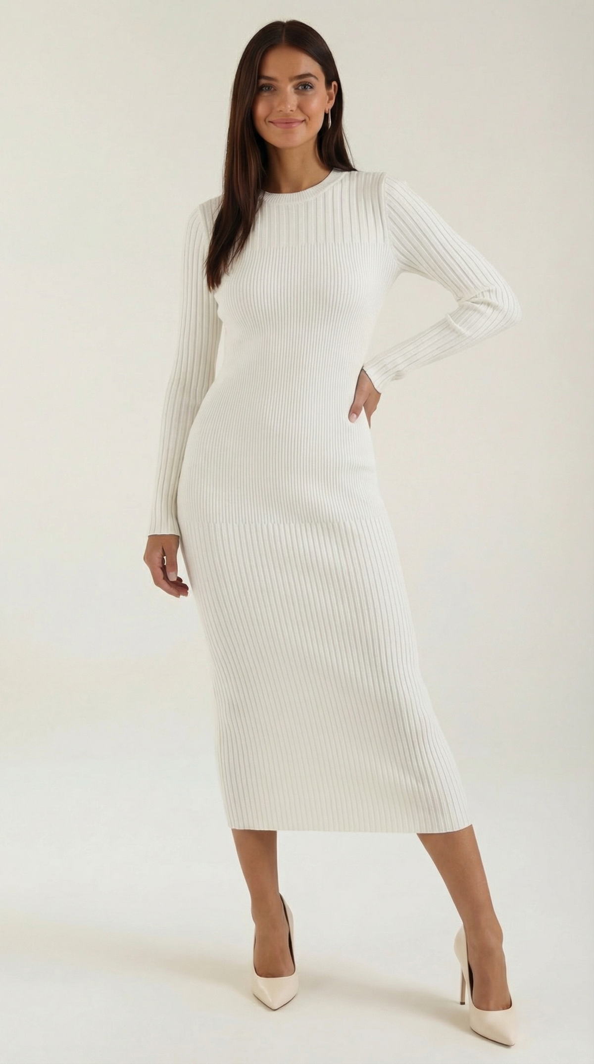 Vestido Midi Bodycon 'Sheila' a Rayas