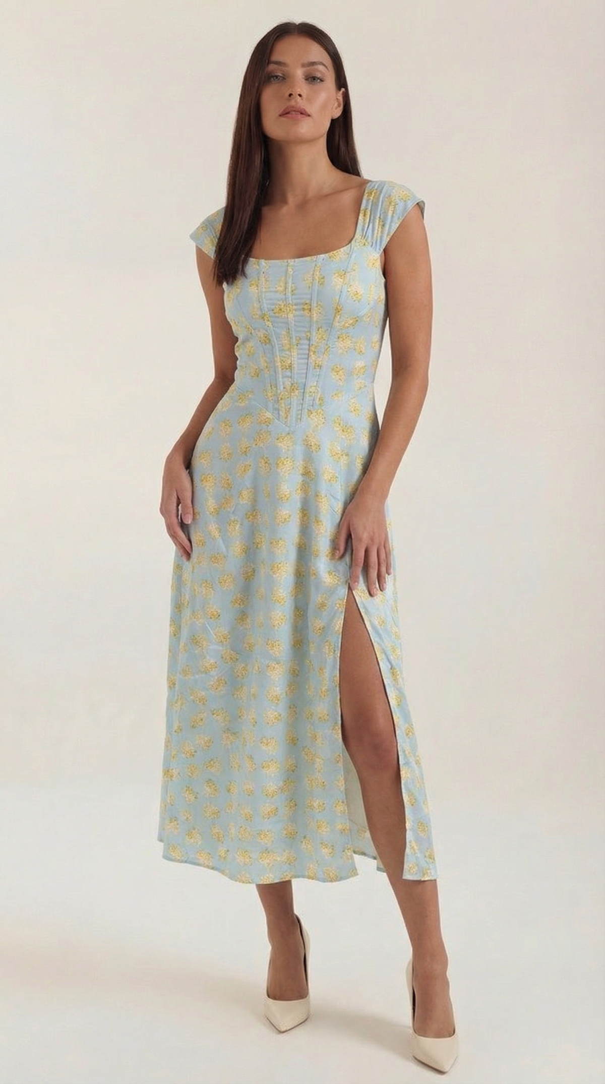 Vestido Midi Dahlia - Alta Calidad