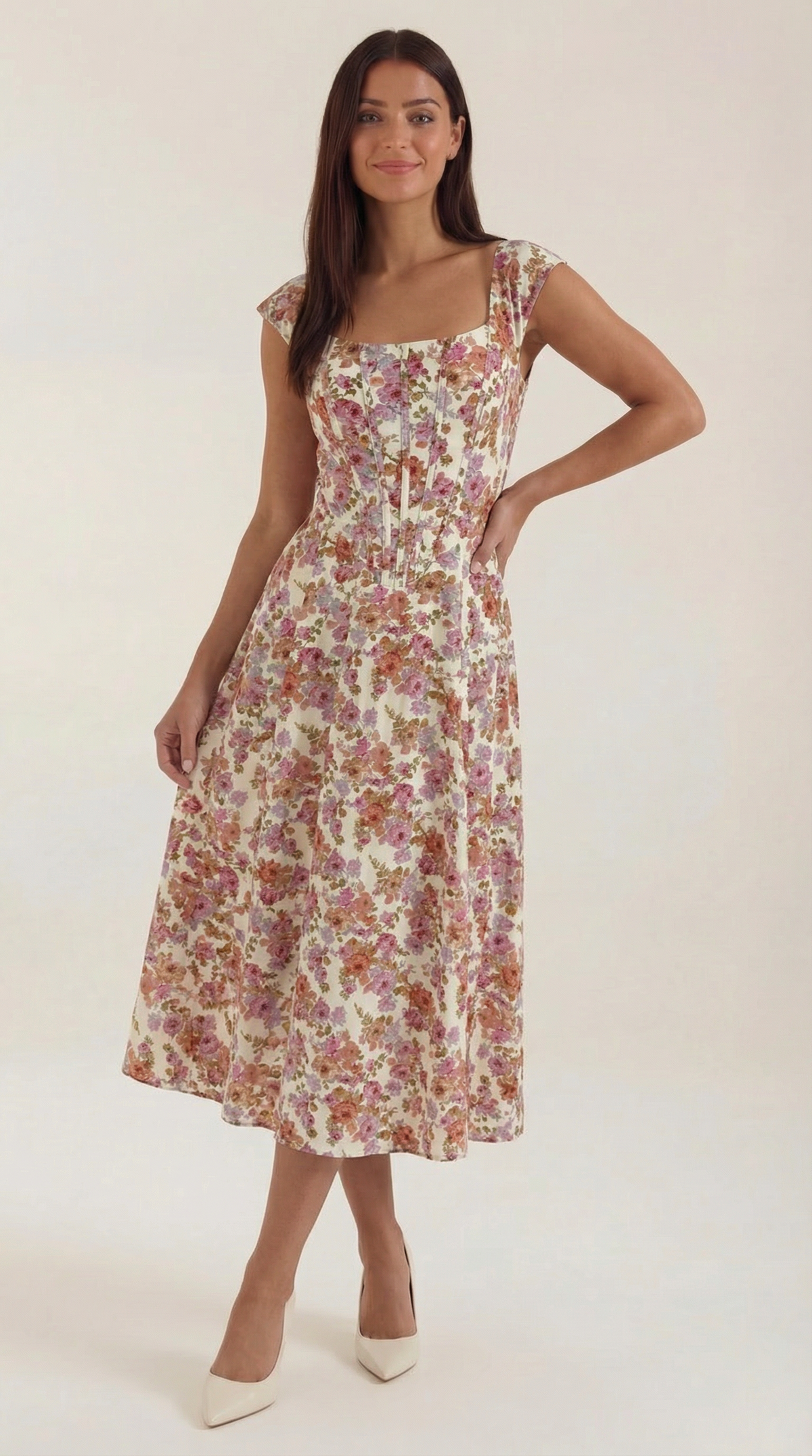 Vestido Midi Dahlia - Alta Calidad