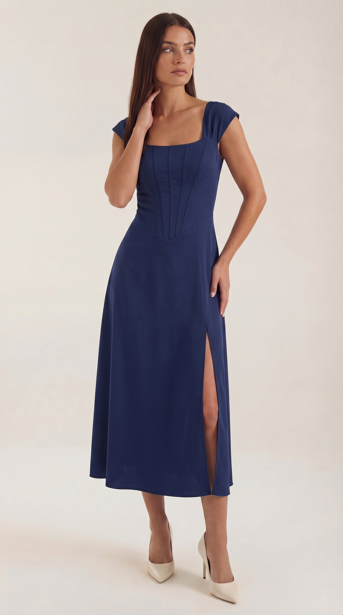 Vestido Midi Dahlia - Alta Calidad
