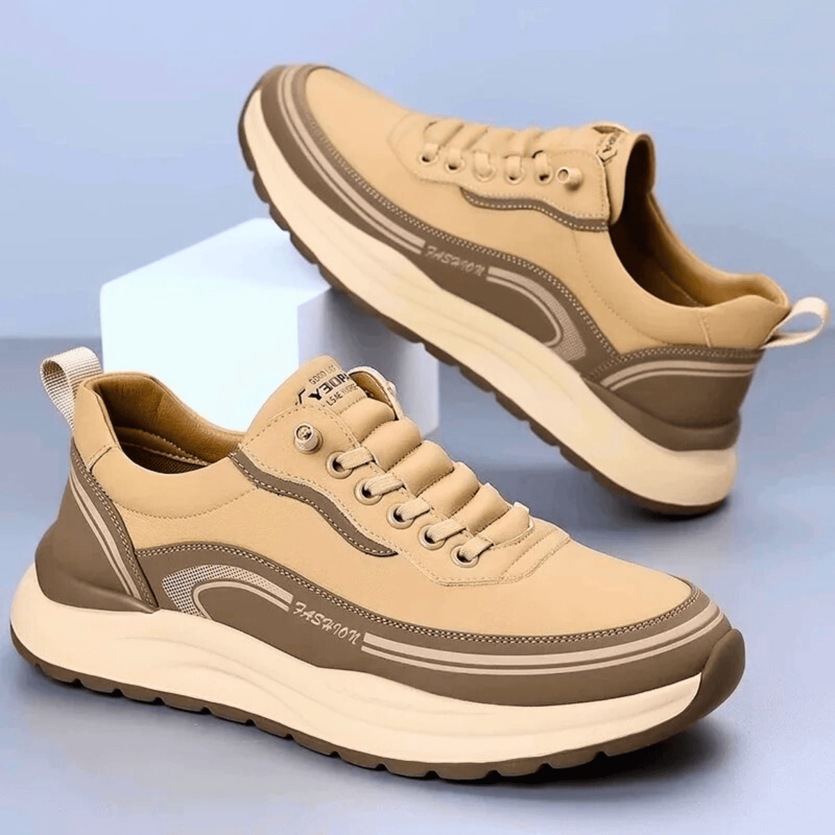 VIBELARA | ZAPATOS URBANOS CON AMORTIGUACIÓN PARA HOMBRE