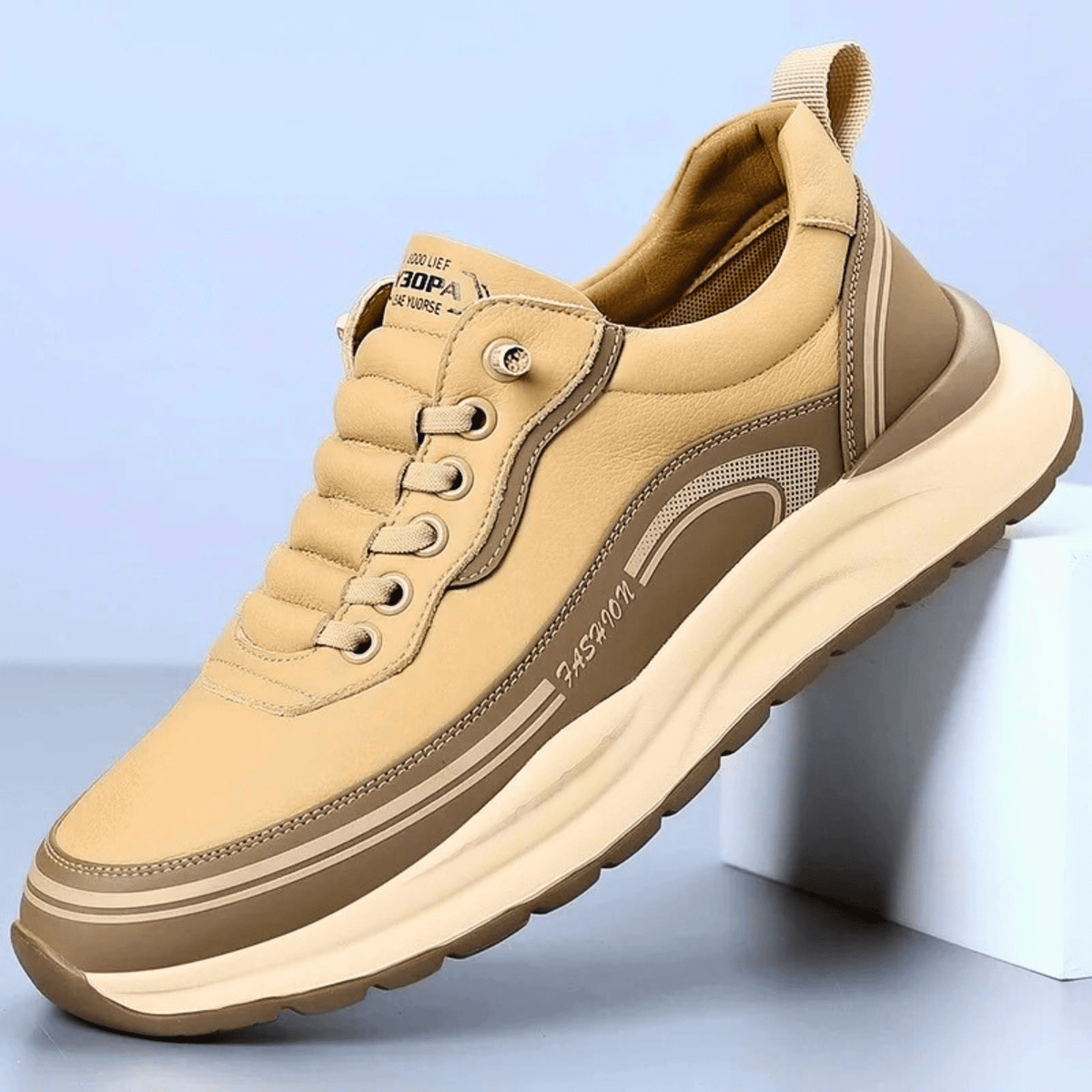 VIBELARA | ZAPATOS URBANOS CON AMORTIGUACIÓN PARA HOMBRE