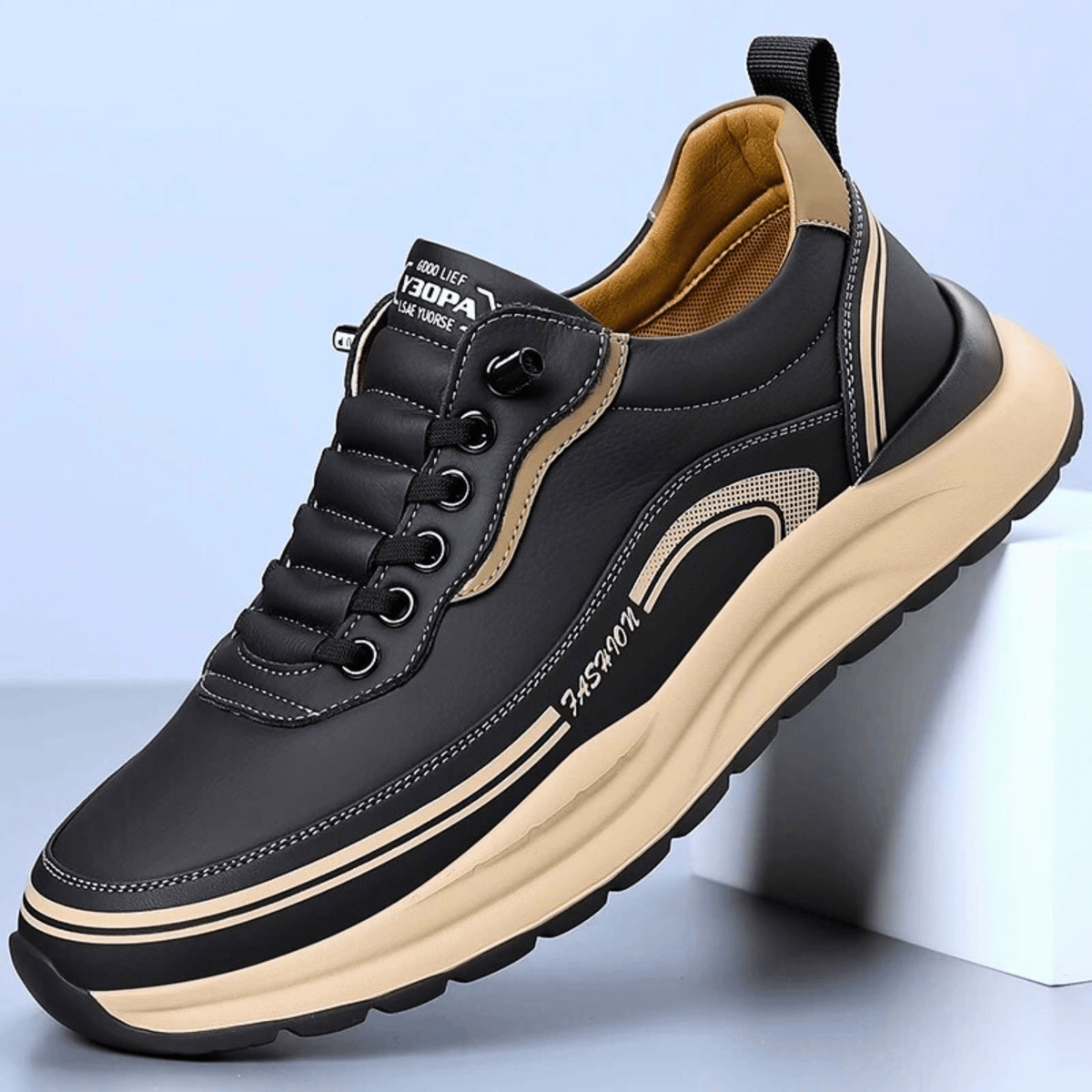 VIBELARA | ZAPATOS URBANOS CON AMORTIGUACIÓN PARA HOMBRE