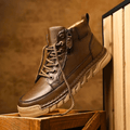 VIBELARA | BOTAS DE CUERO PARA HOMBRE